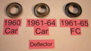 Deflector- front view Deflector- front view